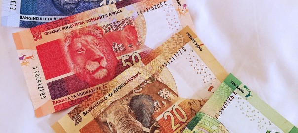South African Rand notes